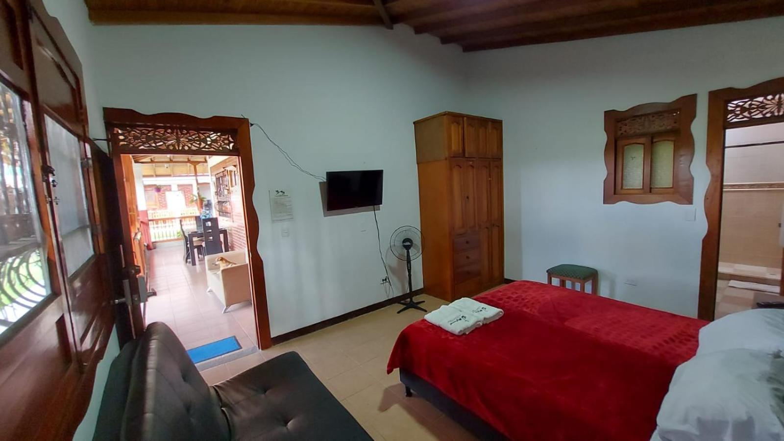Finca Hotel La Melania Montenegro Buitenkant foto