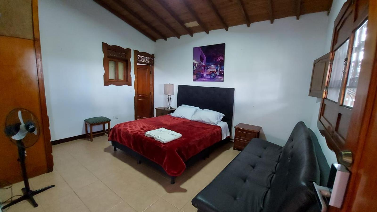 Finca Hotel La Melania Montenegro Buitenkant foto