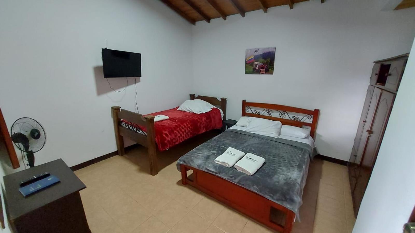 Finca Hotel La Melania Montenegro Buitenkant foto