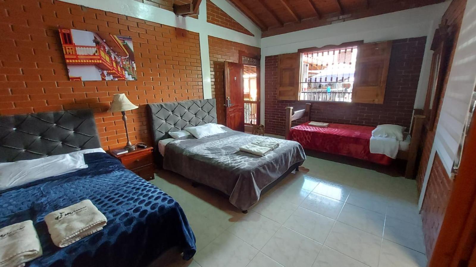 Finca Hotel La Melania Montenegro Buitenkant foto
