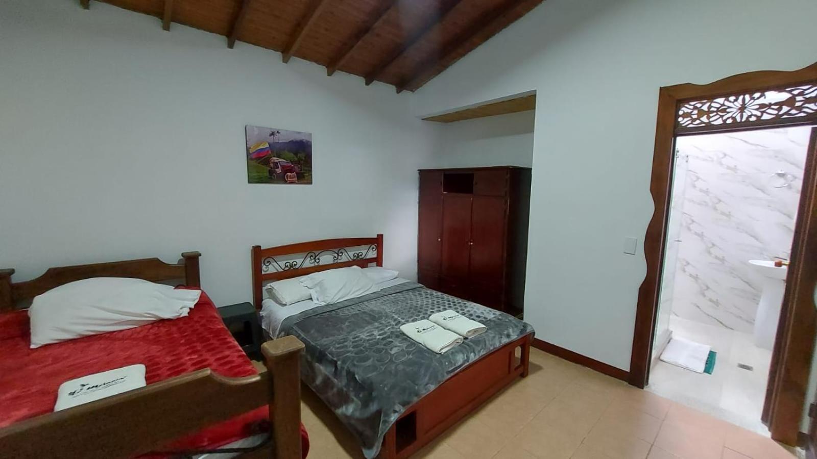 Finca Hotel La Melania Montenegro Buitenkant foto